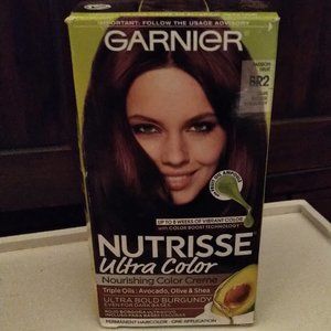 Garnier Nutrisse BR2 sealed ultra color dark intense burgundy new in box